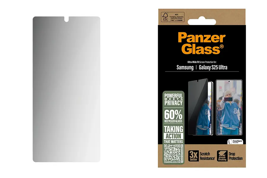 Szkło prywatyzujące do Samsung Galaxy S25 Ultra PanzerGlass Ultra-Wide Fit